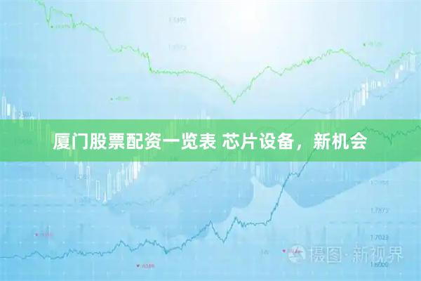 厦门股票配资一览表 芯片设备，新机会